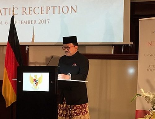 Empfang der indonesischen Botschaft